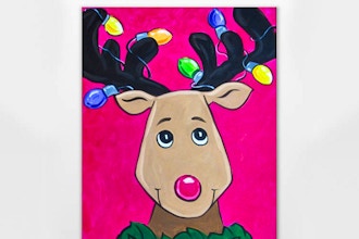 All Ages Paint Nite: Lit Up Rudolph